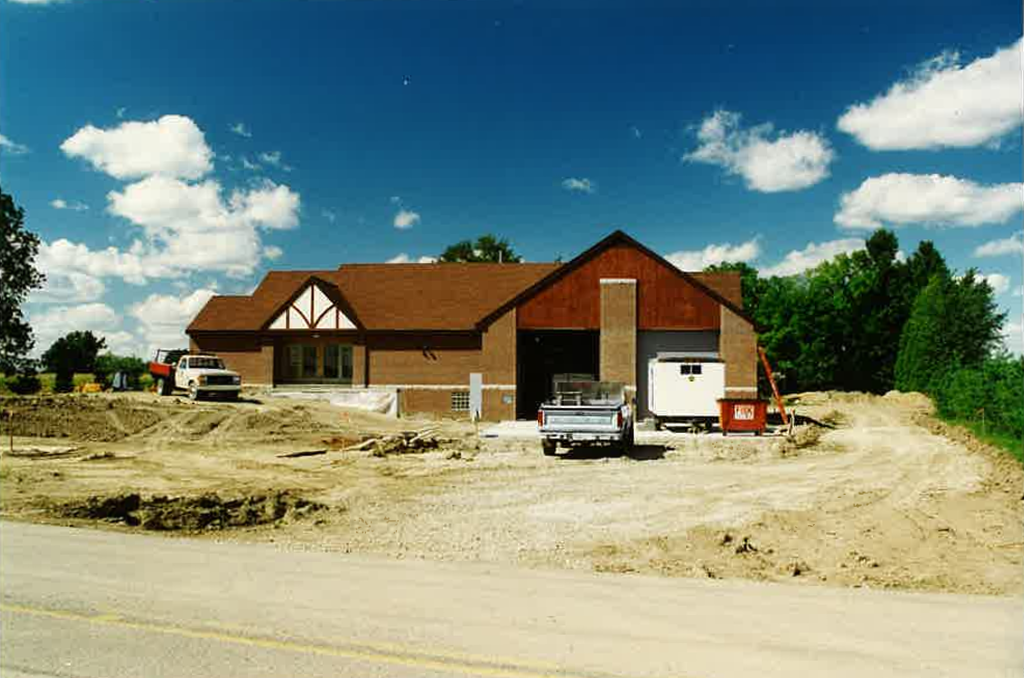Construction of Fire Station 2.